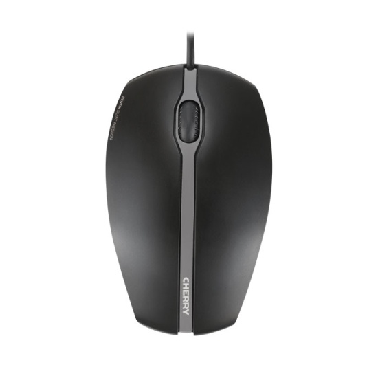 CHERRY GENTIX SILENT Corded Mouse, Black, USB Image