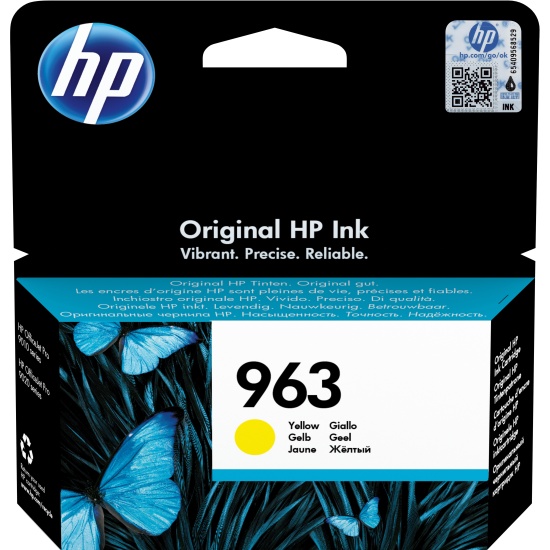 HP 963 Yellow Original Ink Cartridge Image