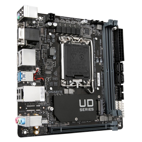 Gigabyte H610I DDR4 motherboard Intel H610 Express LGA 1700 mini ITX Image