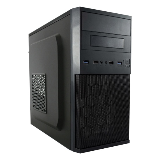 LC-Power LC-2004MB-V2-ON computer case Micro Tower Black, Silver Image