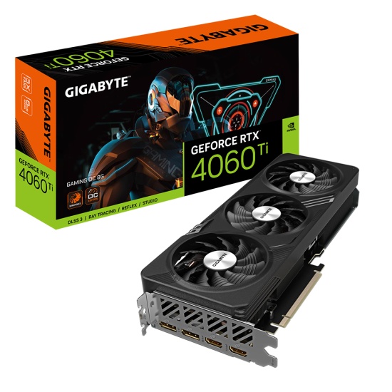 Gigabyte GeForce RTX­­ 4060 Ti GAMING OC 8G NVIDIA GeForce RTX 4060 Ti 8 GB GDDR6 Image
