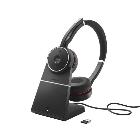 Jabra Evolve 75 SE - MS Stereo with Charging Stand Image
