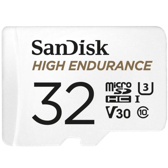 SanDisk High Endurance 32 GB MicroSDHC UHS-I Class 10 Image