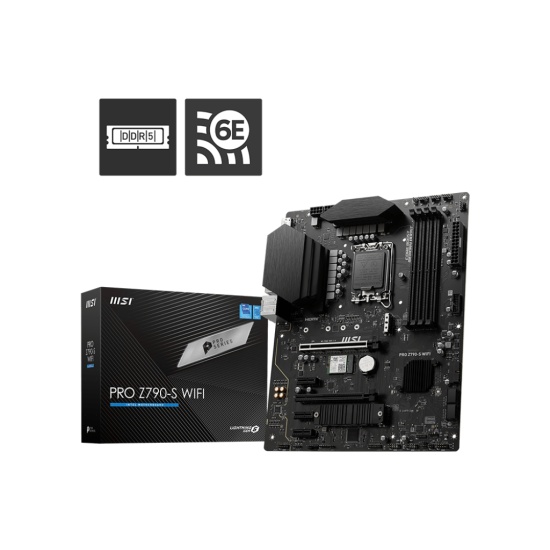 MSI PRO Z790-S WIFI motherboard Intel Z790 LGA 1700 ATX Image