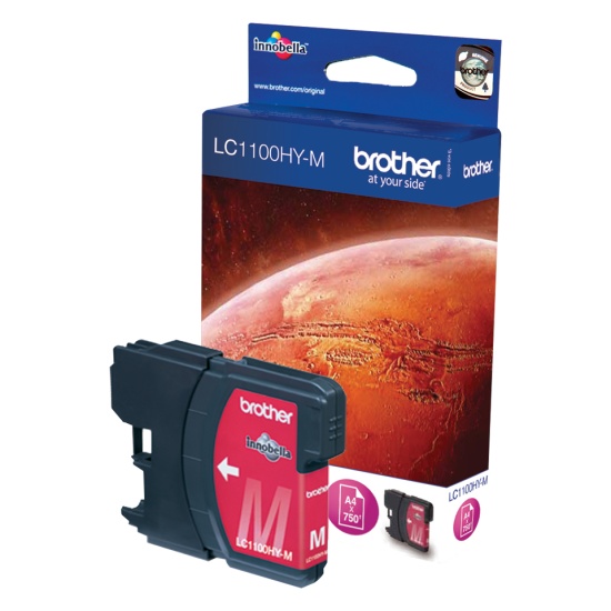 Brother LC-1100HYM ink cartridge 1 pc(s) Original Magenta Image