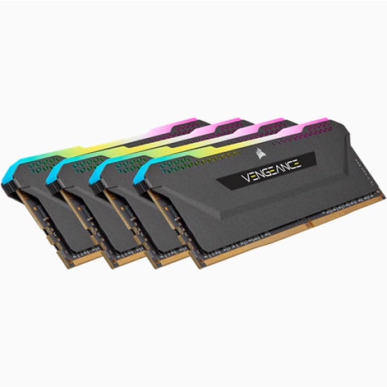 Corsair Vengeance RGB Pro CMH64GX4M4E3200C16 memory module 64 GB 4 x 16 GB DDR4 3200 MHz Image