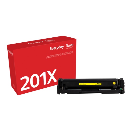 Everyday (TM) Yellow Toner by Xerox compatible with HP 201X (CF402X/ CRG-045HY) Image