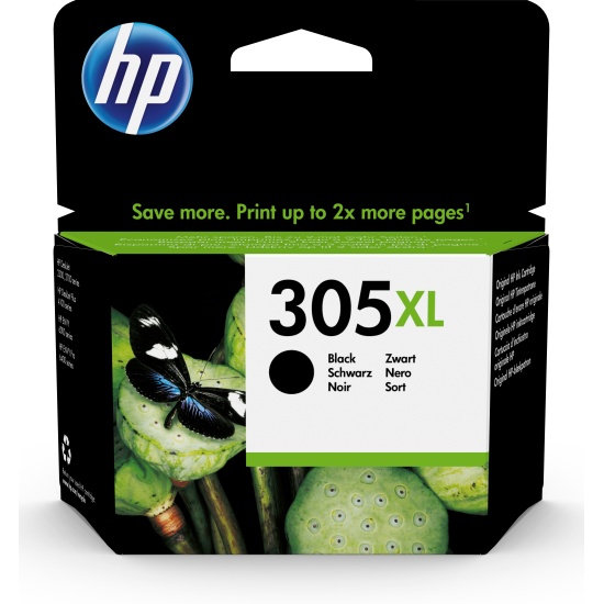 HP 305XL High Yield Black Original Ink Cartridge Image