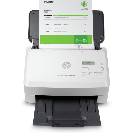 HP Scanjet Enterprise Flow 5000 s5 Sheet-fed scanner 600 x 600 DPI A4 White Image