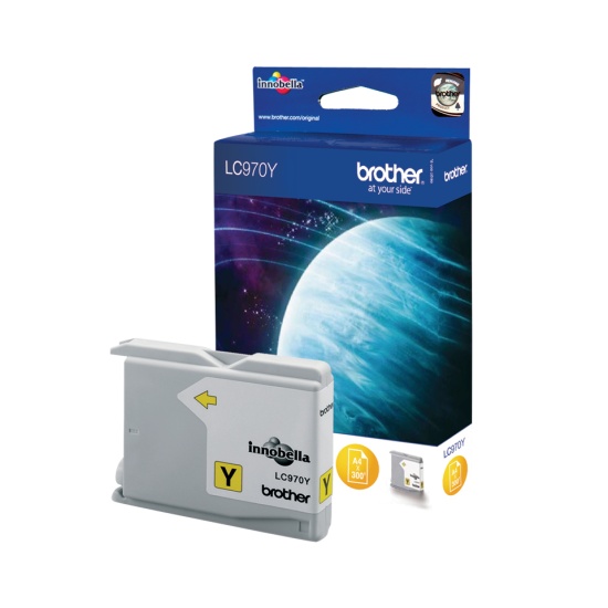 Brother LC970Y ink cartridge 1 pc(s) Original Yellow Image