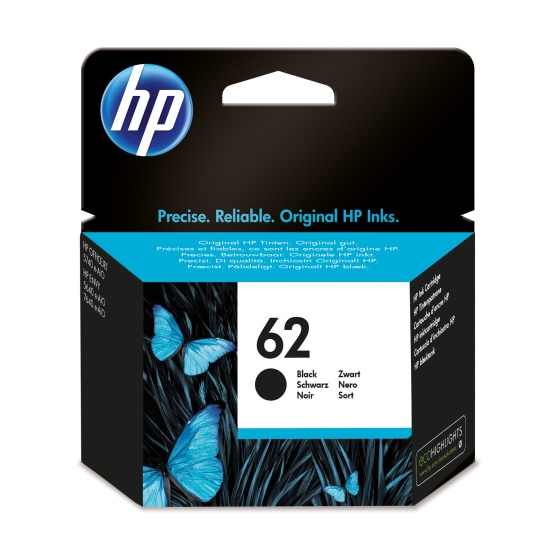 HP 62 Black Original Ink Cartridge Image