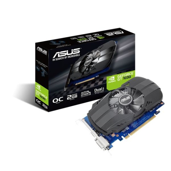 ASUS PH-GT1030-O2G NVIDIA GeForce GT 1030 2 GB GDDR5 Image