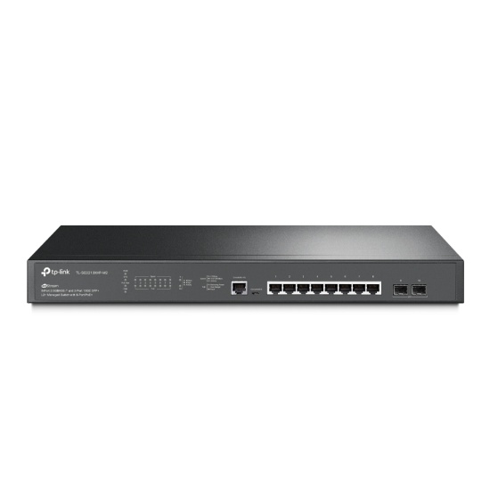 TP-Link JetStream 8-Port 2.5GBASE-T and 2-Port 10GE SFP+ L2+ Managed Switch with 8-Port PoE+ Image