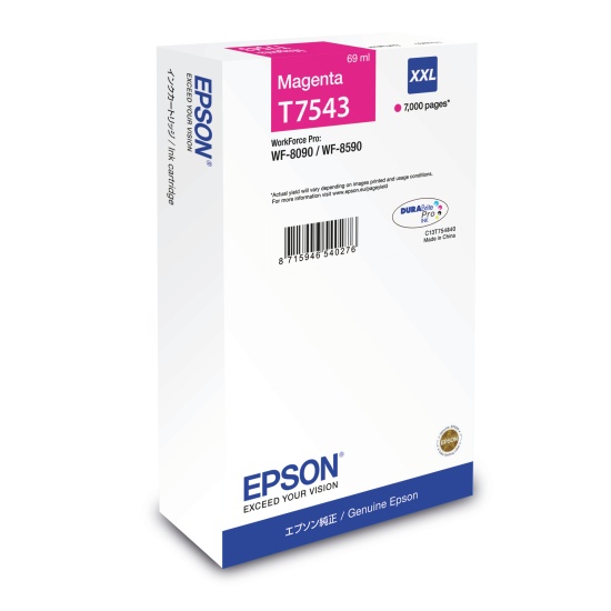 Epson WF-8090 / WF-8590 Ink Cartridge XXL Magenta Image