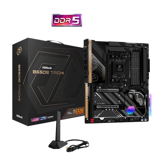 Asrock B650E Taichi AMD B650 Socket AM5 Extended ATX Image