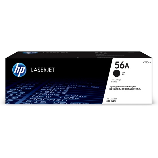 HP 56A Black Original LaserJet Toner Cartridge Image