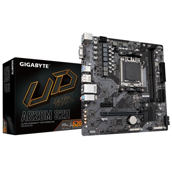 Gigabyte A620M S2H motherboard AMD A620 Socket AM5 micro ATX Image