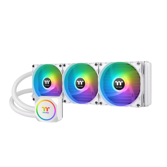 Thermaltake TH360 ARGB Sync Snow Edition Processor All-in-one liquid cooler White Image