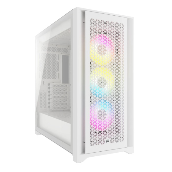 Corsair iCUE 5000D RGB Airflow Midi Tower White Image