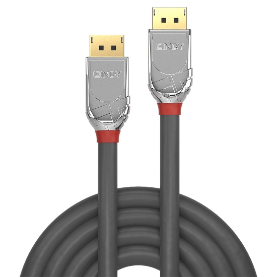 Lindy 2m DisplayPort 1.4 Cable, Cromo Line Image