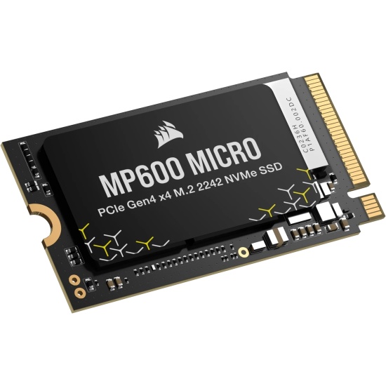 Corsair MP600 MICRO M.2 1 TB PCI Express 4.0 3D TLC NVMe Image