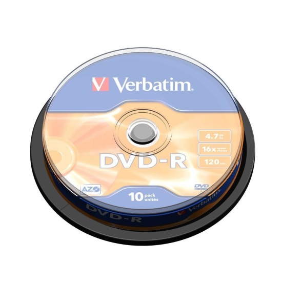Verbatim DVD-R Matt Silver 4.7 GB 10 pc(s) Image