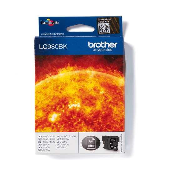 Brother LC-980BK ink cartridge 1 pc(s) Original Black Image