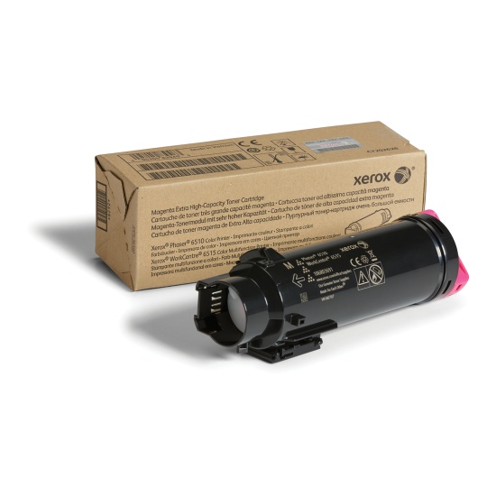 Xerox Genuine Phaser 6510 / WorkCentre 6515 Magenta Extra High Capacity Toner Cartridge (4300 pages) - 106R03691 Image