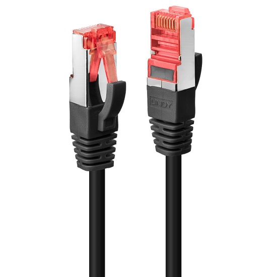 Lindy 1.5m Cat.6 S/FTP Cable, Black Image