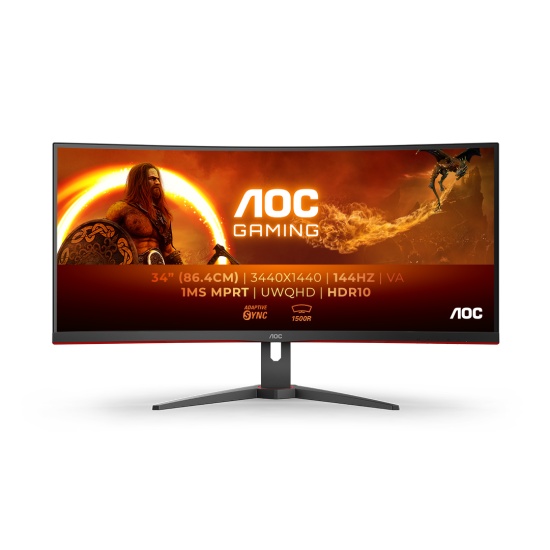 AOC G2 CU34G2XE/BK computer monitor 86.4 cm (34