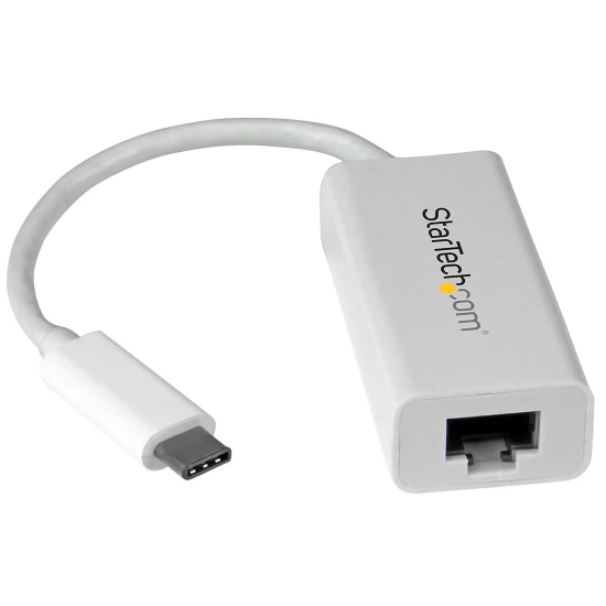 StarTech.com USB-C to Gigabit Network Adapter - White Image