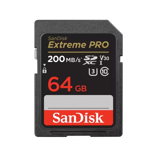 SanDisk Extreme PRO 64 GB SDXC Class 10 Image