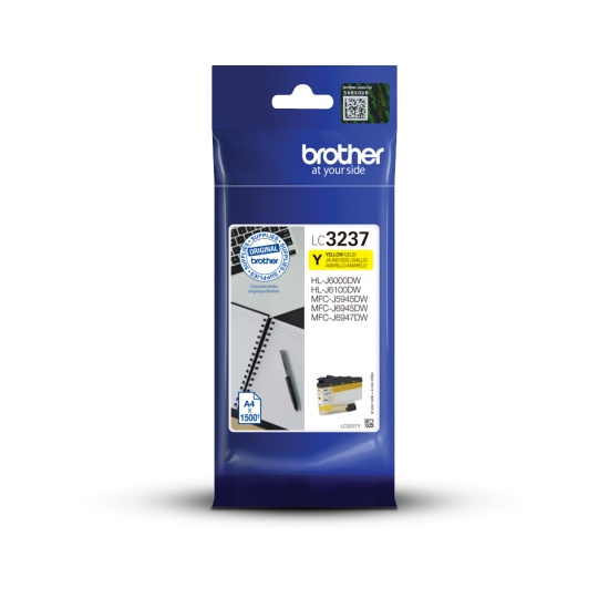 Brother LC-3237Y ink cartridge 1 pc(s) Original Standard Yield Yellow Image