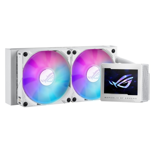 ASUS ROG RYUJIN III 240 ARGB White Edition Processor All-in-one liquid cooler 12 cm 1 pc(s) Image