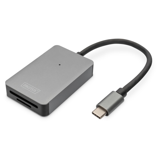 Digitus USB-C Card Reader, 2 Port, High Speed Image