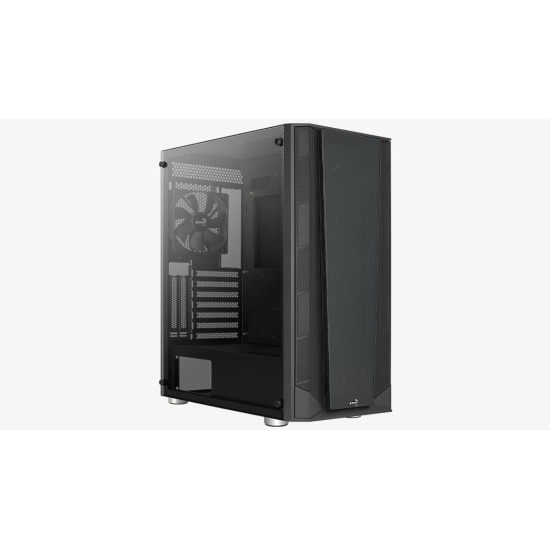 Aerocool Prism-G-BK-v1 Midi Tower Black Image