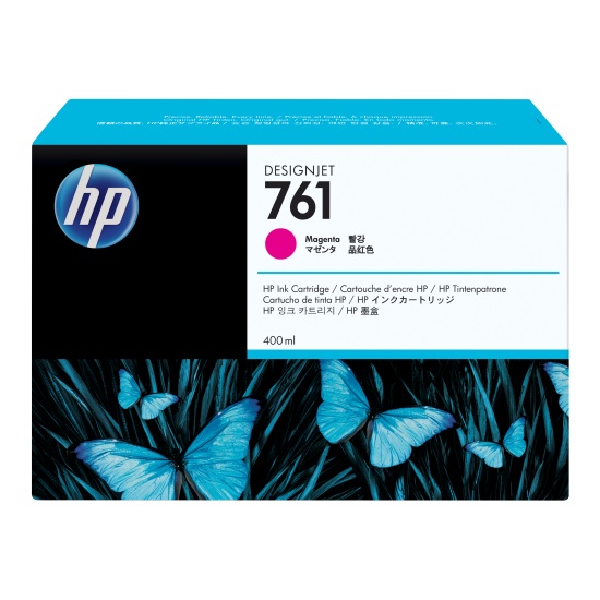 HP 761 400-ml Magenta DesignJet Ink Cartridge Image