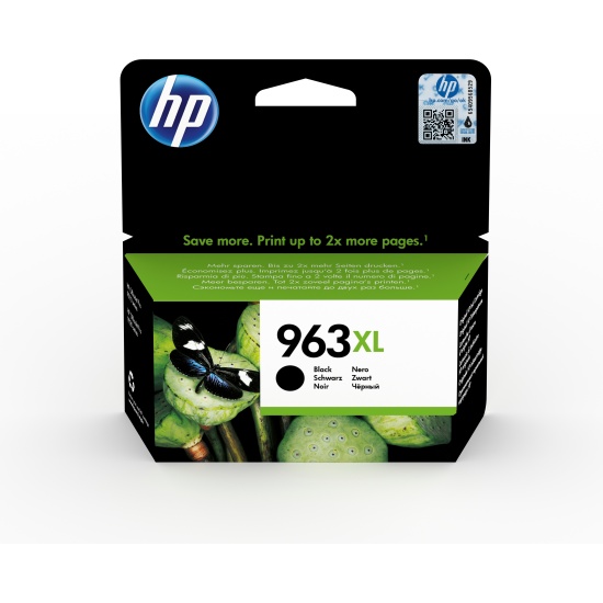 HP 963XL High Yield Black Original Ink Cartridge Image