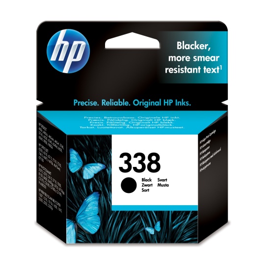 HP 338 Black Original Ink Cartridge Image