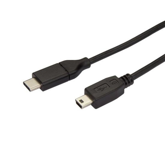 StarTech.com USB-C to Mini-USB Cable - M/M - 2 m (6 ft.) - USB 2.0 Image