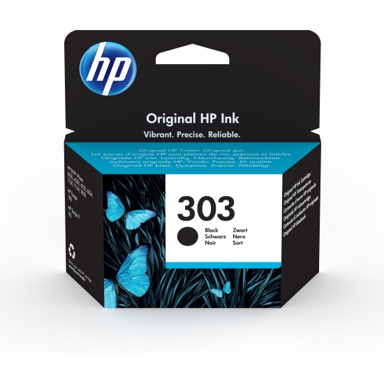 HP 303 Black Original Ink Cartridge Image