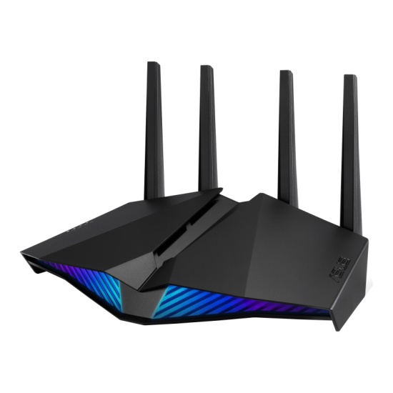 ASUS RT-AX82U wireless router Gigabit Ethernet Dual-band (2.4 GHz / 5 GHz) Black Image