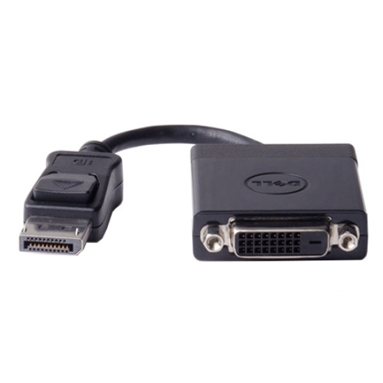 DELL 470-AANH video cable adapter Displayport M DVI-D FM Black Image