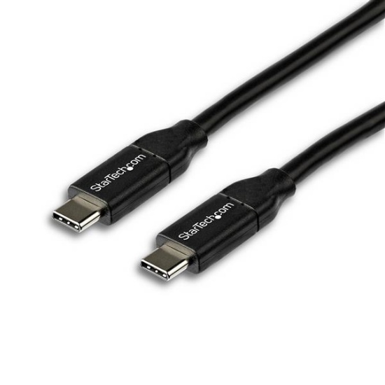 StarTech.com USB-C to USB-C Cable w/ 5A PD - M/M - 2 m (6 ft.) - USB 2.0 - USB-IF Certified Image