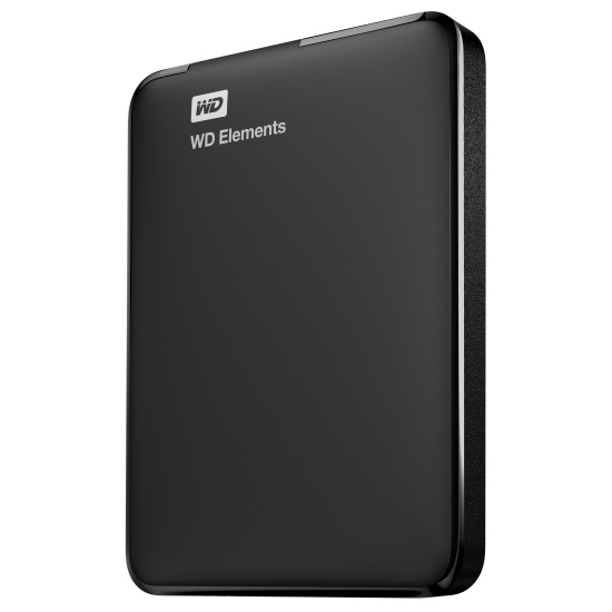 Western Digital WD Elements Portable external hard drive 1 TB Black Image