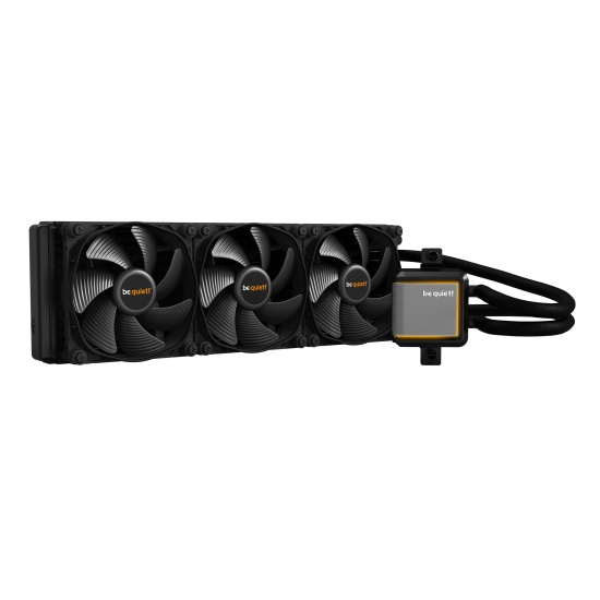 be quiet! Silent Loop 2 360mm All In One CPU Water Cooling, 3 X 120mm PWM Fan, For Intel Socket: 1200 / 2066 / 115X / 2011(-3) square ILM; For AMD Socket: AMD: AM4 / AM3(+) Image