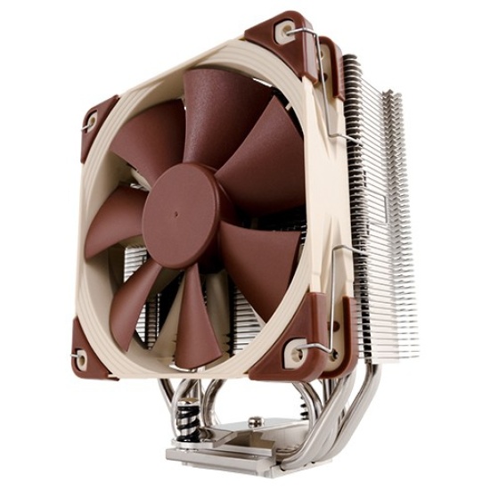 Noctua NH-U12S computer cooling system Processor Cooler 12 cm Brown, Stainless steel Image