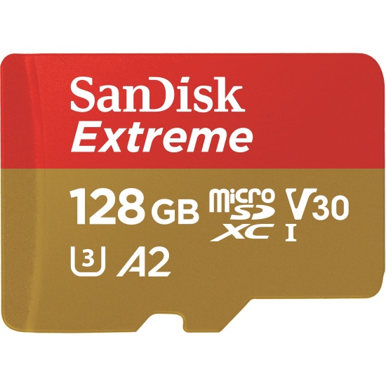 SanDisk Extreme 128 GB MicroSDXC Image