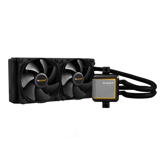 be quiet! Silent Loop 2 240mm All In One CPU Water Cooling, 2 X 240mm PWM Fan, For Intel Socket: 1200 / 2066 / 115X / 2011(-3) square ILM; For AMD Socket: AMD: AM4 / AM3(+) Image