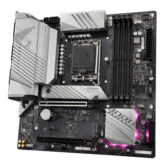 Gigabyte B760M AORUS ELITE AX motherboard Intel B760 LGA 1700 micro ATX Image